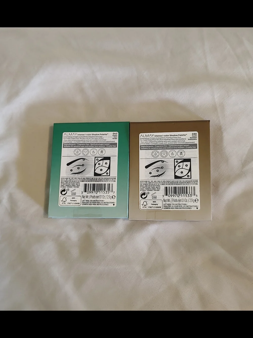 Almay Intense i-Color Eyeshadow Duo In Green & Neutral